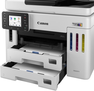 Canon MAXIFY GX7150, skrivare + scanner + kopiator + fax, 24/15,5 ppm ISO, 1200x1200 dpi scanner, display, duplex, USB/LAN/WiFi, Airprint#2