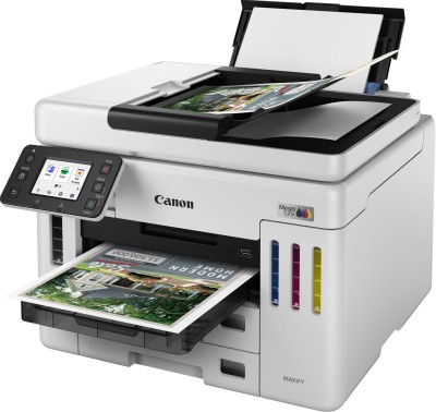 Canon MAXIFY GX7150, skrivare + scanner + kopiator + fax, 24/15,5 ppm ISO, 1200x1200 dpi scanner, display, duplex, USB/LAN/WiFi, Airprint#6