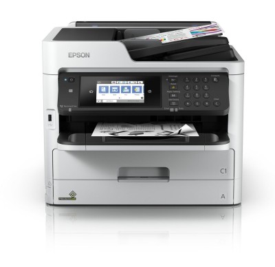 Epson WorkForce Pro WF-M5799DWF, svartvit skrivare + scanner + kopiator + fax, 24 ppm ISO, 1200x2400 dpi scanner, duplex, display, AirPrint, USB/LAN/WiFi