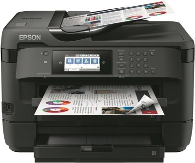 Epson WorkForce WF-7720TWF, A3 skrivare + scanner + kopiator + fax, 18/10 ppm ISO, 1200x2400 dpi scanner, duplex, AirPrint, USB/LAN/WiFi#1