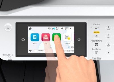 Epson WorkForce Pro EM-C7100DWF, skrivare + scanner + kopiator + fax, 25/24 ppm ISO, 800x2400 dpi scanner, display, duplex, AirPrint, USB/LAN/WiFi#3