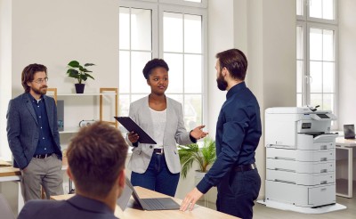 Epson WorkForce Pro EM-C7100DWF, skrivare + scanner + kopiator + fax, 25/24 ppm ISO, 800x2400 dpi scanner, display, duplex, AirPrint, USB/LAN/WiFi#6
