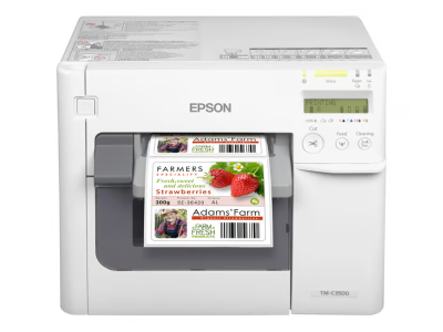 Epson ColorWorks TM-C3500, bläckstråle färg, USB/LAN