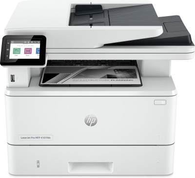 HP LaserJet Pro MFP 4102fdw, skrivare + scanner + kopiator + fax, 40 ppm, duplex, display, USB/LAN/WiFi, AirPrint