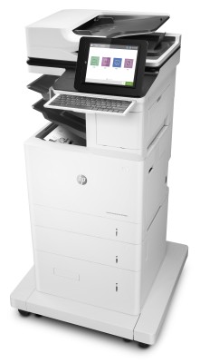 HP LaserJet Enterprise MFP M635z, skrivare + scanner + kopiator + fax, 65 ppm, duplex, AirPrint, dislay, USB/LAN