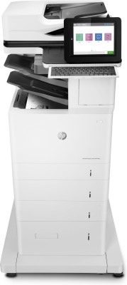 HP LaserJet Enterprise Flow MFP M632z, skrivare + scanner + kopiator, 61 ppm, duplex, AirPrint, dislay, USB/LAN