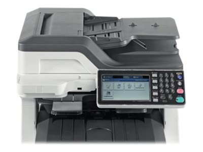 OKI MC853dnct - Color A3 MFP 7 inch touch 23/23 ppm Duplex PrintCopyScanFax USB Gb-lan PCL&PS 935sh on cabinet 1200x600dpi stapler#4