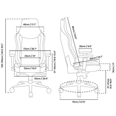Arozzi Vernazza Soft Fabric - Pure Black#4