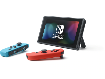 Nintendo Switch 2019 32GB (neon/röd/blå) Den uppgraderade versionen av den klassiska Nintendo Switch med längre speltid#2