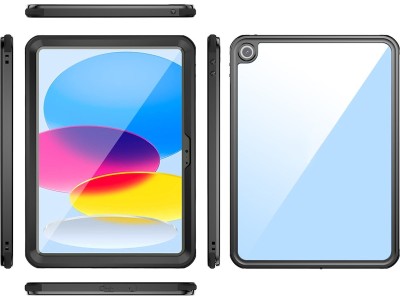 4smarts iPad 10,9" Active Pro Rugged Stark Cover (svart) Solid skal för Apple iPad 10,9" 10:e & 11:e generationen, vatten- och dammtätt (IP68)#3