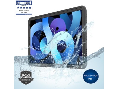 4smarts iPad 10,9" Active Pro Rugged Stark Cover (svart) Solid skal för Apple iPad 10,9" 10:e & 11:e generationen, vatten- och dammtätt (IP68)#6
