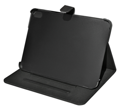 Deltaco iPad 10.9" Gen 10 (2022) case, vegan leather, stand, black#2