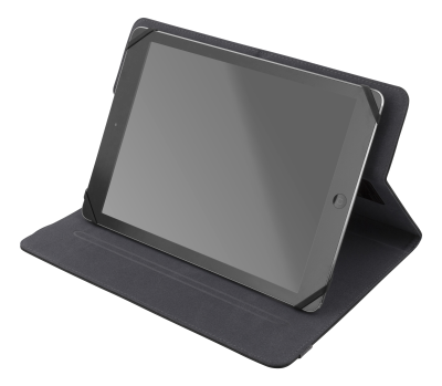 DELTACO Universal tablet fodral, 7/8", integrerat stativ, 360 graders#3