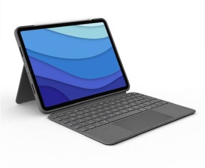 Logitech Combo Touch till iPad Pro 11" (Gen. 1/2/3), bakbelyst tangentbord med styrplatta, nordiskt - Grå#1