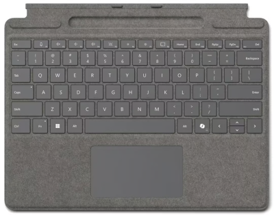 Microsoft Surface 10 Pro Type Cover, nordiskt - Platina