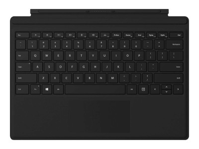 Microsoft Surface Pro 3/4 Type Cover with Fingerprint ID, Nordiskt - Svart#1