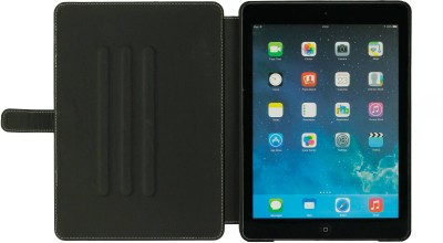 Fodral Onsala Collection till iPad 9.7" Air / Air 2, skinn - Svart#5