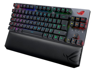 ASUS ROG Strix Scope RX TKL Wireless Deluxe (svart) 80% gamingtangentbord, trådlöst, nordisk layout, RGB, PBT Keycaps#2