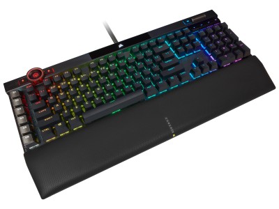 Corsair K100 RGB Mechanical Gaming Keyboard, Cherry MX Speed - Svart#3