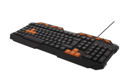 Deltaco_gaming DK110 Membrane Keyboard, anti-ghosting, nordic layout, black