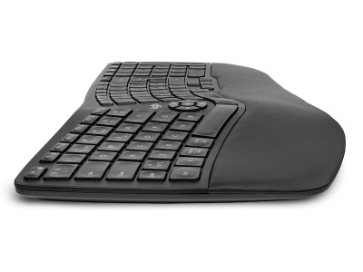 iiglo ERGO Kx trådlöst ergonomiskt tangentbord USB-mottagare, wifi + bluetooth, ergonomisk, nordisk layout, saxbrytare#4