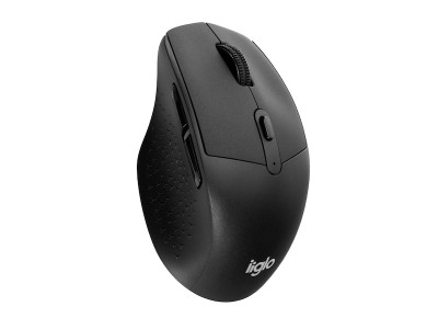 iiglo MKX Multi Silent Combo 2,4 GHz, nordiskt, uppladdningsbart, tyst, ergonomiskt, 2 rullhjul#3
