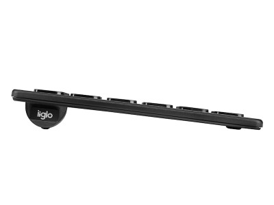 iiglo MKX Multi Silent Combo 2,4 GHz, nordiskt, uppladdningsbart, tyst, ergonomiskt, 2 rullhjul#5