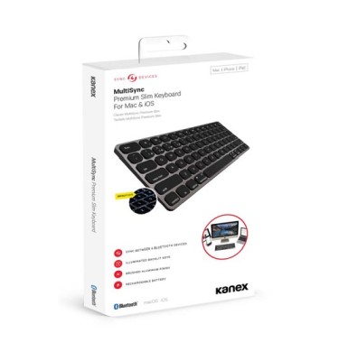 Kanex MultiSync Premium Slim Keyboard för Mac & iOS#3