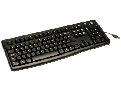 Logitech K120 for Business, spillsäkert, USB - Svart#1