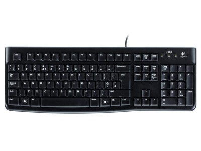 Logitech K120 for Business, spillsäkert, USB - Svart#2