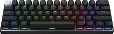 Logitech G Pro X 60 Lightspeed, TKL 60%, optiskt Linear, LightSync RGB - Svart#2
