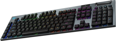 Logitech G915 X Lightspeed, RGB Clicky, nordiskt, Bluetooth/Lightspeed/USB-C sladd - Svart#4