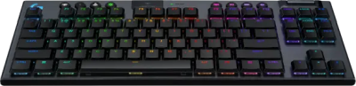 Logitech G915 X Lightspeed TKL, RGB Linear, nordiskt, Bluetooth/Lightspeed/USB-C sladd - Svart#3