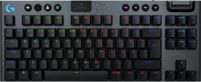 Logitech G915 X Lightspeed TKL, RGB Linear, nordiskt, Bluetooth/Lightspeed/USB-C sladd - Svart#4