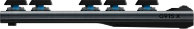 Logitech G915 X Lightspeed TKL, RGB Clicky, nordiskt, Bluetooth/Lightspeed/USB-C sladd - Svart#5