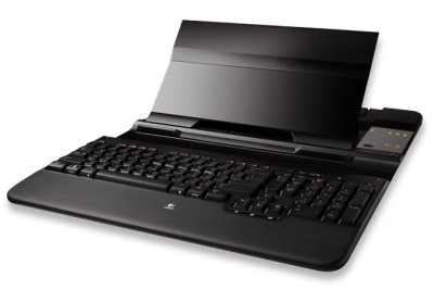 Logitech Alto, USB-tangentbord med stativ för notebooks, 3-ports USB-hub