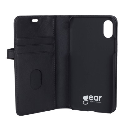 Plånboksfodral BUFFALO iPhone X/Xs med plats för kreditkort, magnetlås - Svart#3