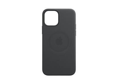 Apple läderfodral med MagSafe till iPhone 12 mini - Svart#2