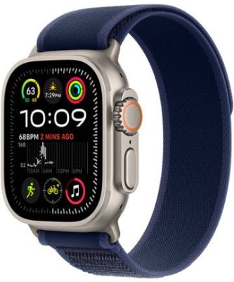 Apple Watch Ultra 2 GPS + Cellular 49mm Naturlig Titanboett med Blå Terrängloop - S/M#1