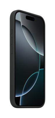 Apple silikonskal med MagSafe till iPhone 16 Pro - Svart#2