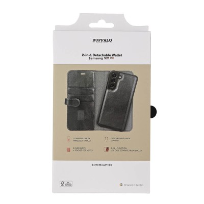 BUFFALO Mobile Case 2in1 Samsung S21FE 5G 3 card Black#2
