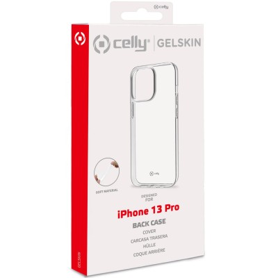 Celly Gelskin TPU Cover iPhone 13 Pro Transparent#3