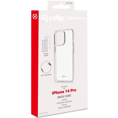 Celly Gelskin TPU Cover iPhone 14 Pro Transparent#2