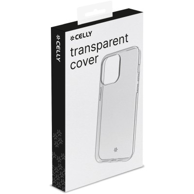 Celly Gelskin TPU Cover iPhone 15 Transparent#3