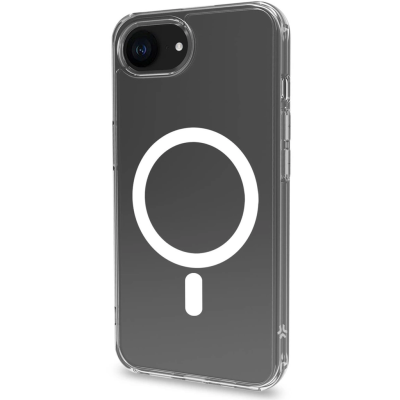 Celly Gelskinmag TPU Cover MagSafe-kompatibelt iPhone 16e Transparent#3