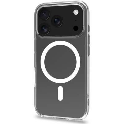 Celly Gelskinmag TPU Cover MagSafe-kompatibelt iPhone 17 Pro Transparent#3