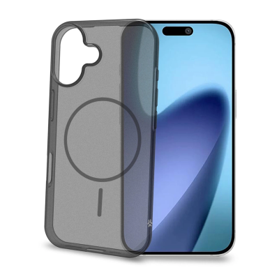 Celly Magsand MagSafe-kompatibelt skal iPhone 17 Svart