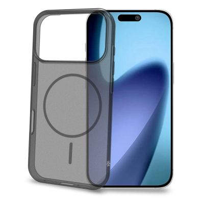 Celly Magsand MagSafe-kompatibelt skal iPhone 17 Pro Svart