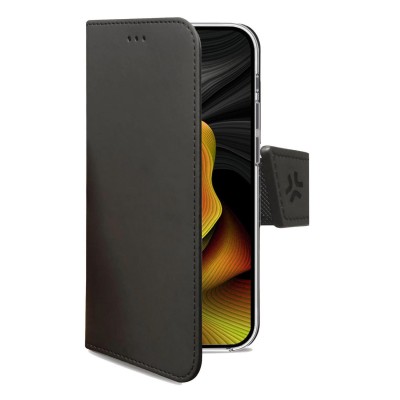 Celly Wally Wallet Case iPhone 15 Pro Max Svart