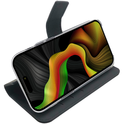 Celly Wally Wallet Case iPhone 15 Pro Max Svart#3
